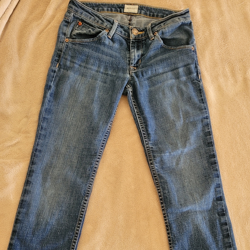 Hudson Bacara Straight Flood Cuff Jeans SZ 25 EUR
